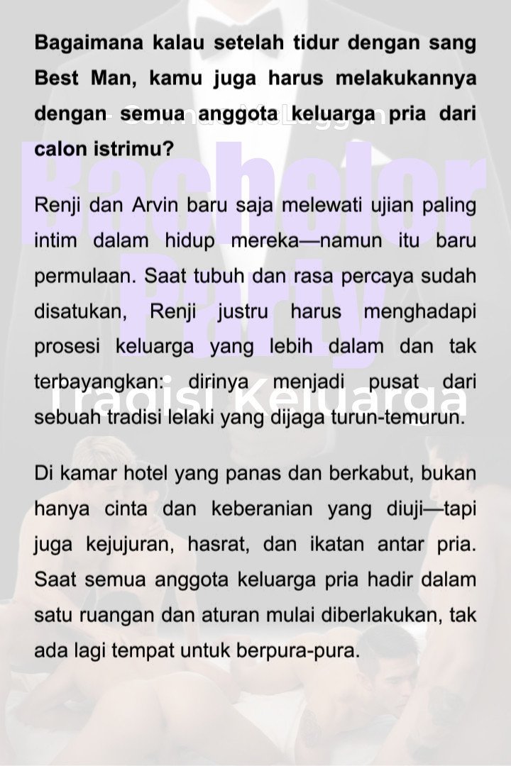 Bachelor Party: Tradisi Keluarga - Gambar 2